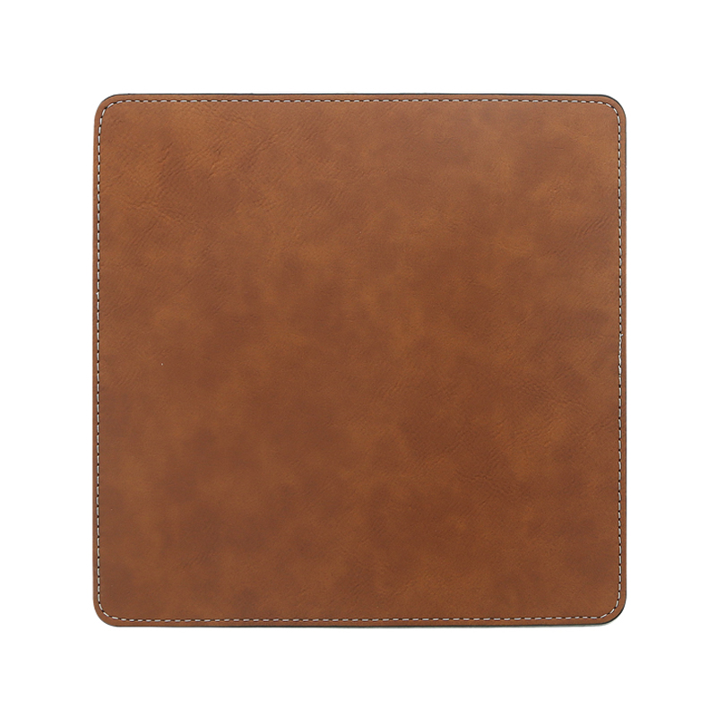 Lézerezhető műbőr négyzet alakú egérpad 20*20cm