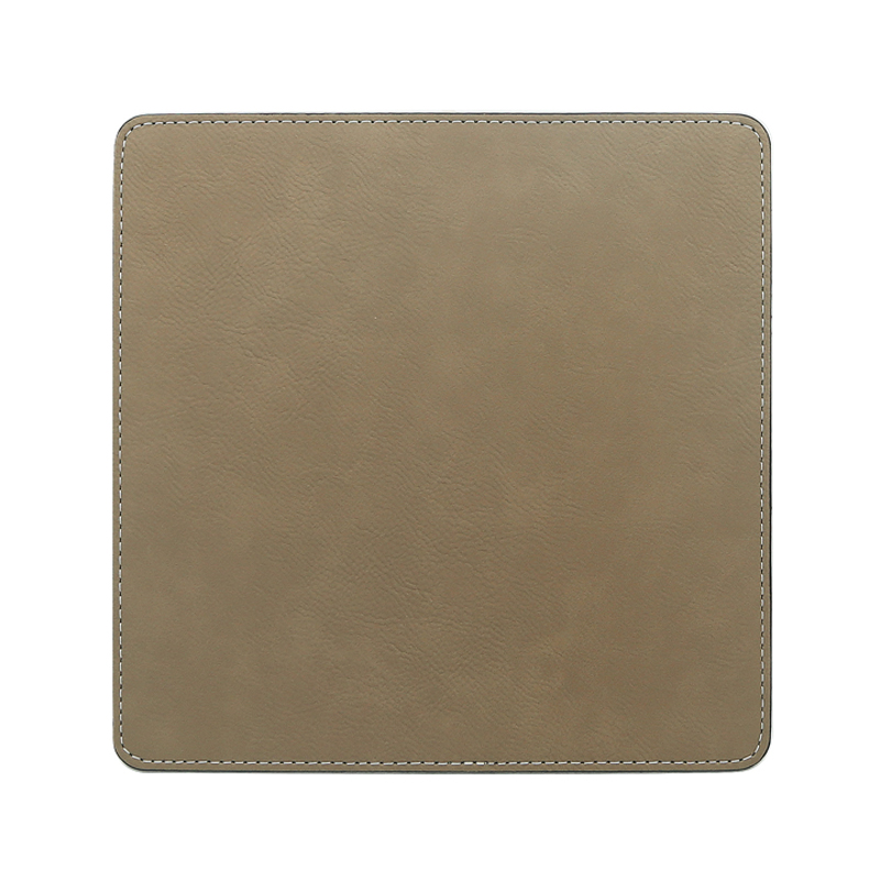 Lézerezhető műbőr négyzet alakú egérpad 20*20cm