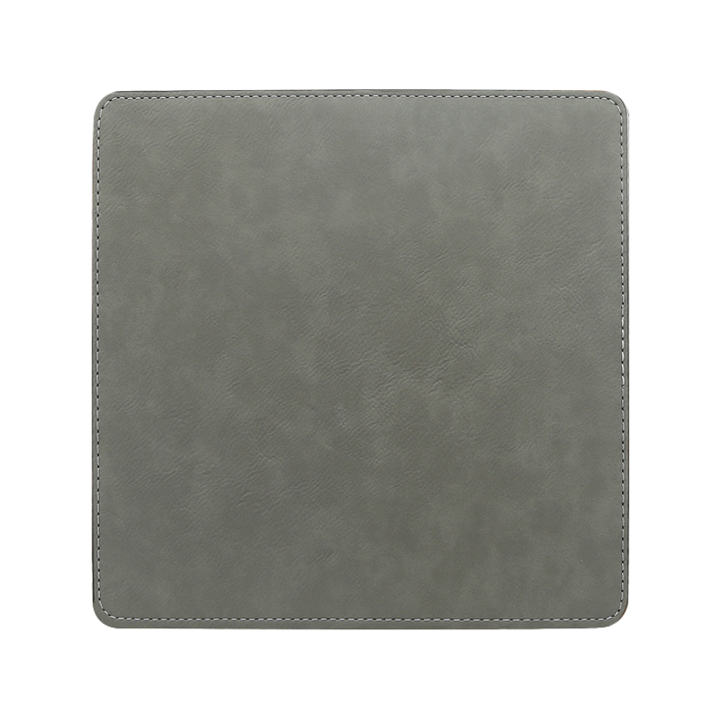 Lézerezhető műbőr négyzet alakú egérpad 20*20cm