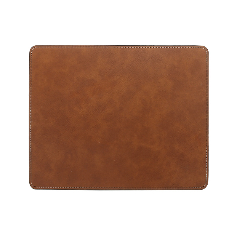 Lézerezhető műbőr téglalap alakú egérpad 25*20cm