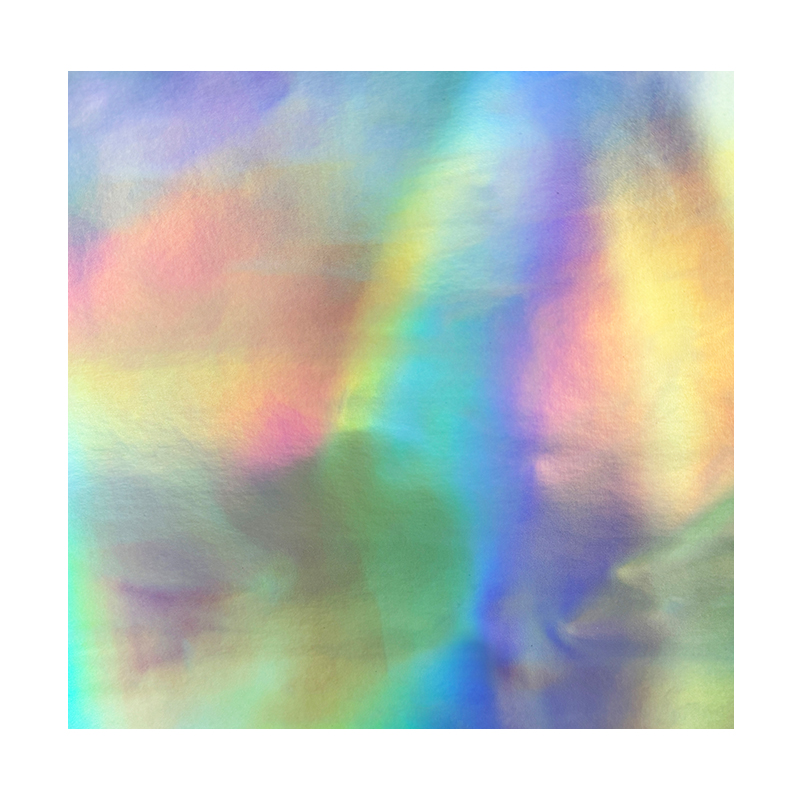 Holografikus lézerezhető műbőr lap ragasztóval/ragasztó nélkül