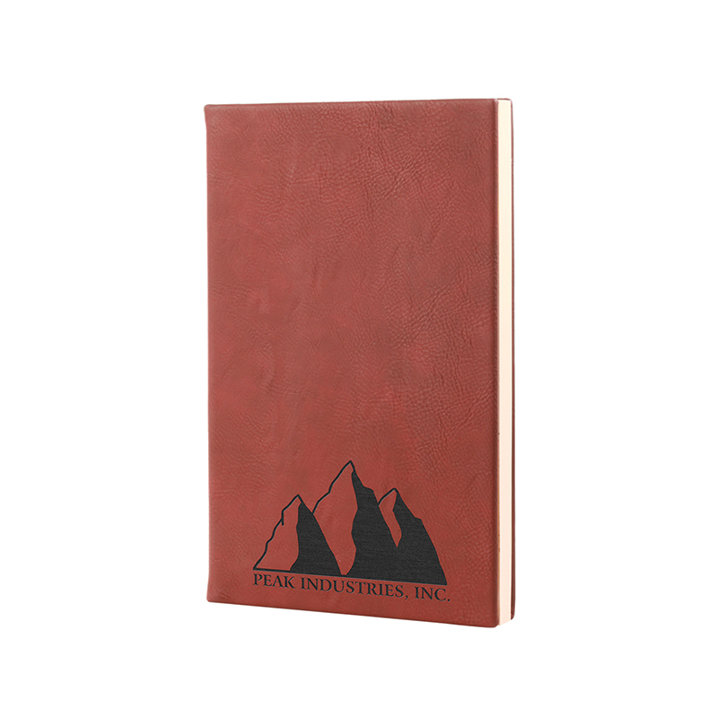 5 1/4' x 8 1/4' műbőr napló