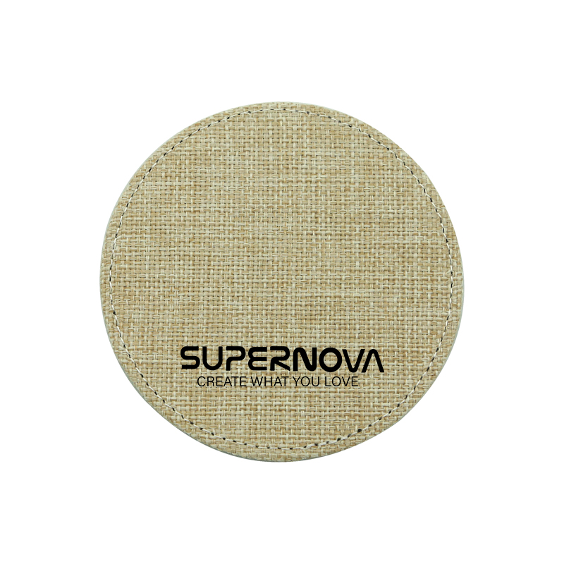 Sublimation Jute Coaster-Round