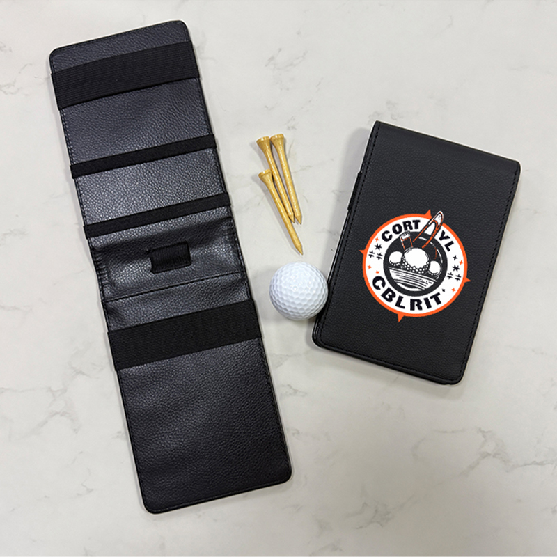 Szublimációs műbőr Golf Scorecard tartó