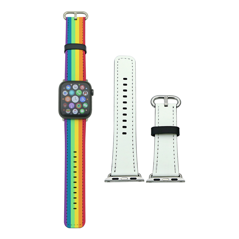 Szublimációs PU bőr Apple iWatch szíjak 4/5-40 mm-es sorozathoz