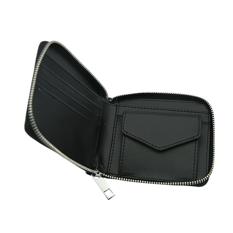 Sublimation Leatherette Zipper Wallets - Small 
