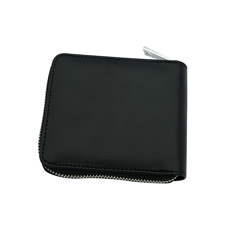 Sublimation Leatherette Zipper Wallets - Small 